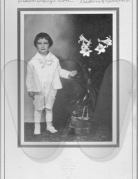 Frederick William Bonifield portrait as a boy