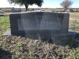 Boykin Moseley&#039;s tombstone