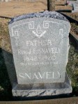 John Foster Snavely&#039;s tombstone in Old Celina Cemetery, Texas
