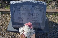 Frank Overby&#039;s tombstone