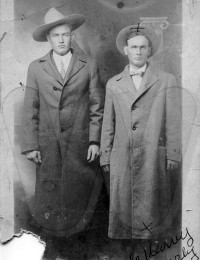 Harvey Overby (right) and friend (2)