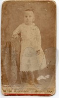 Bessie Overby as a child- unretouched scan