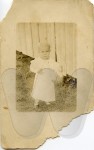Elma Thorpe at 2 years old (about 1917) - unretouched scan