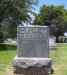 John A. Hurley&#039;s tombstone
