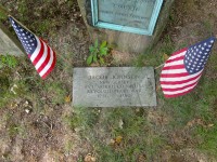 Jacob Johnson grave marker