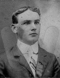 Harvey Overby as a young man